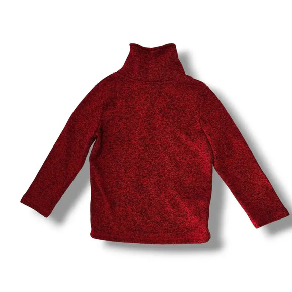 Jumping Beans girls red long sleeves high neck sweater top - size 5 - Picture 2 of 7